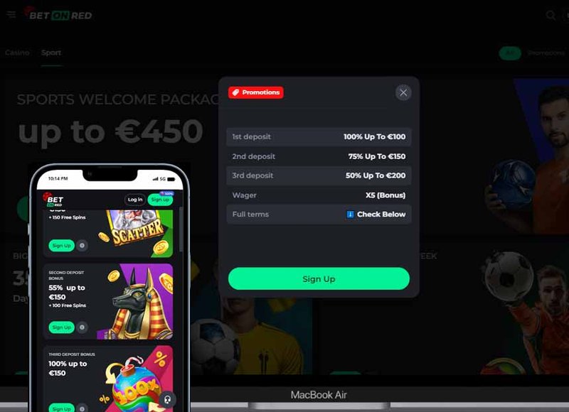 BetOnRed: Der deutsche Online-Dealer, der mit Bonuscodes punktet, betonred login